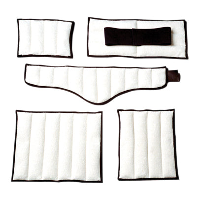 TheraTemp Moist Heat Pack - Contour Wrap - 6x24" with 3x27" belt and 2x8" strip