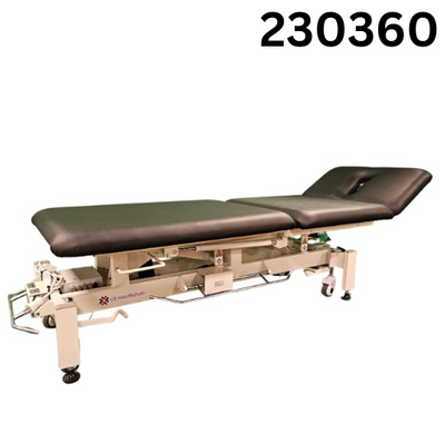 (CPO) USMedRehab 3 Section Hi-Lo Treatment Table