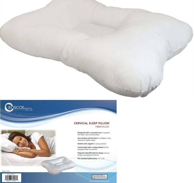 Fiber Filled Cervical Indentation Pillow