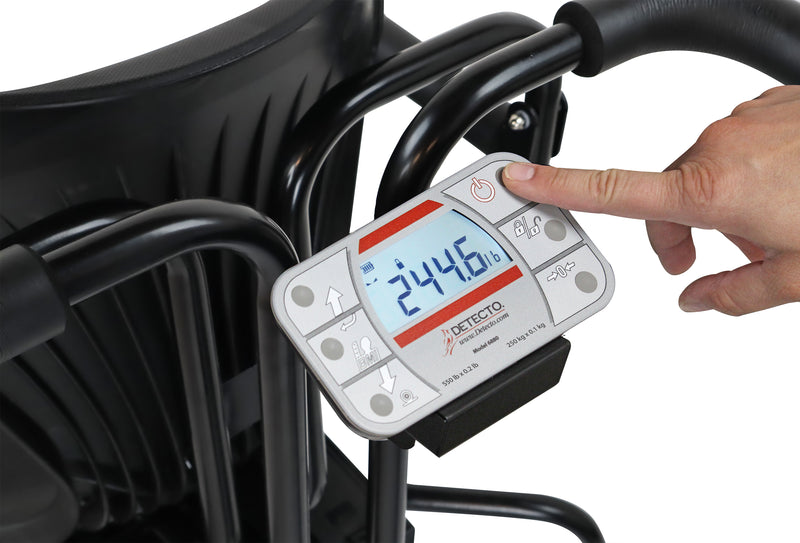 Detecto 6880 Rolling Chair Scale