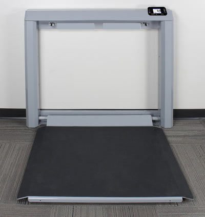 Detecto 7550 Wall-Mount Fold-Up Wheelchair Scale