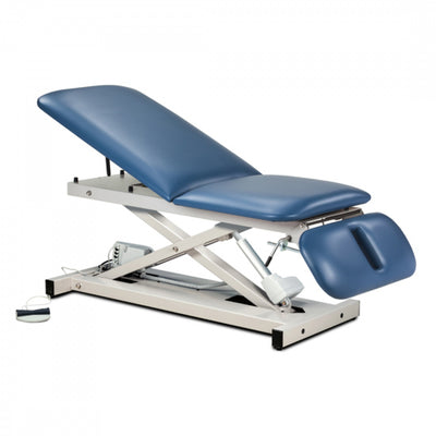 Clinton Power 500 - Open Base Power Table w/ Adjustable Backrest