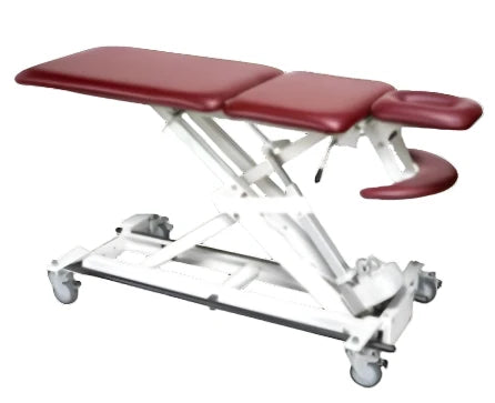 Armedica AM-BAX5400 Three-Section w/ Crescent Armrest Bar Activated Hi-Lo Treatment Table