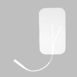 Self-Adhesive Electrodes, White Cloth, Foil Pouch