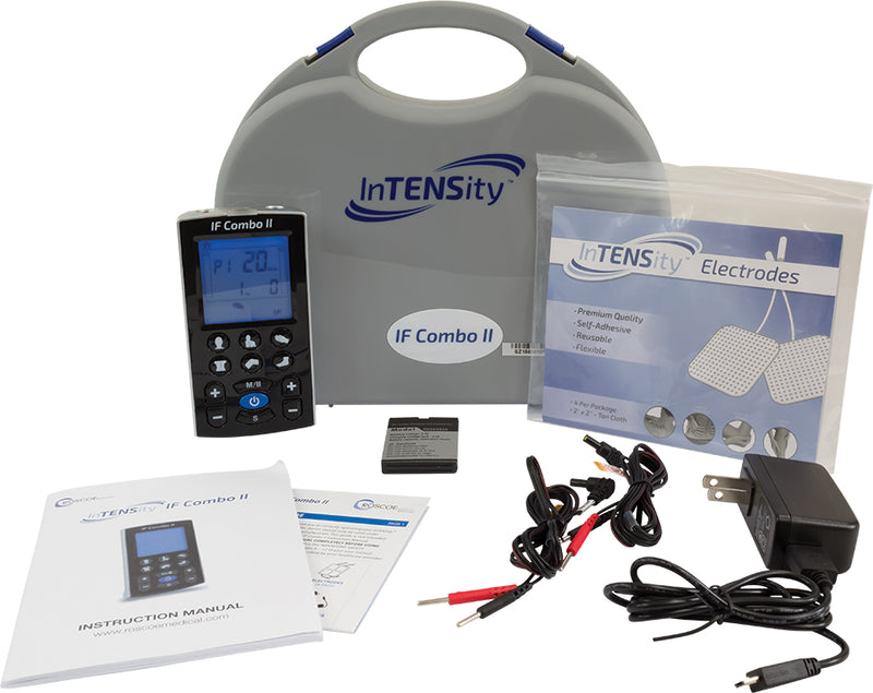 InTENSity IF Combo II - Rechargeable TENS & Interferential (IF) Combo Device