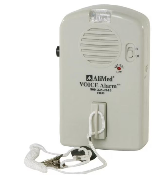 Voice Patient Sensor Alarm