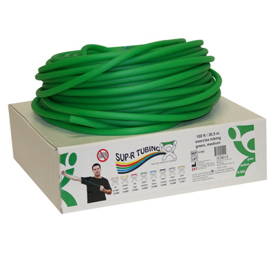 Sup-R Tubing - Latex Free Exercise Tubing - 100' dispenser roll