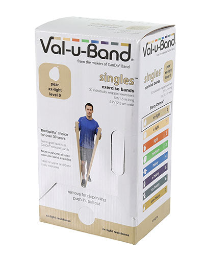 Val-u-Band Resistance Bands, Pre-Cut Strip, 5&