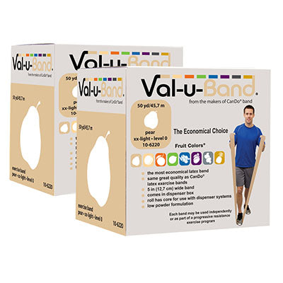 Val-u-Band Resistance Bands, Dispenser Roll, 100 (Yds. (2 x 50 Yds.)