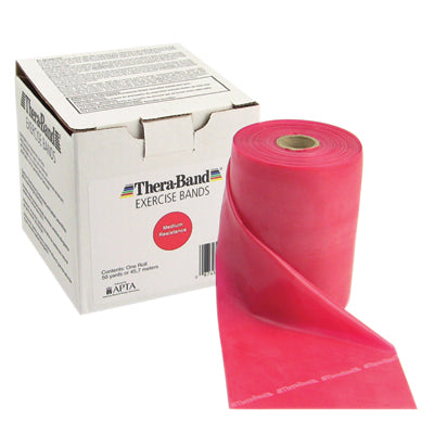 TheraBand Exercise Band - Twin-Pak 100 yard roll - 5 pc Set