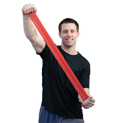 Sup-R Band Latex Free Exercise Band - 5 foot Singles, 5-piece set