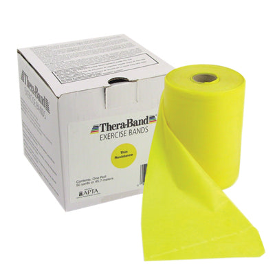 TheraBand Exercise Band - Twin-Pak 100 yard roll - 5 pc Set