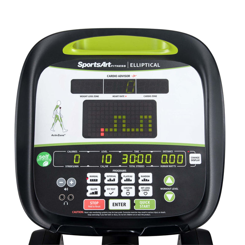 SportsArt E835 Foundation Self-Generating Elliptical