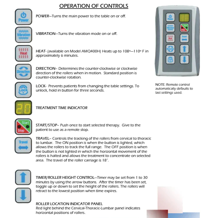 Quantum 400 Intersegmental Traction Table