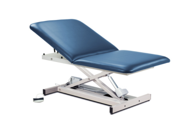 Clinton Bariatric Power Tables w/ Adjustable Backrest - 40" W