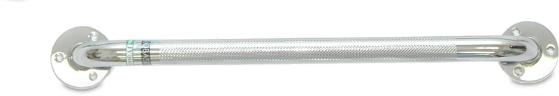 Chrome Knurled Grab Bar, 16", 250lb Weight Capacity - US MED REHAB