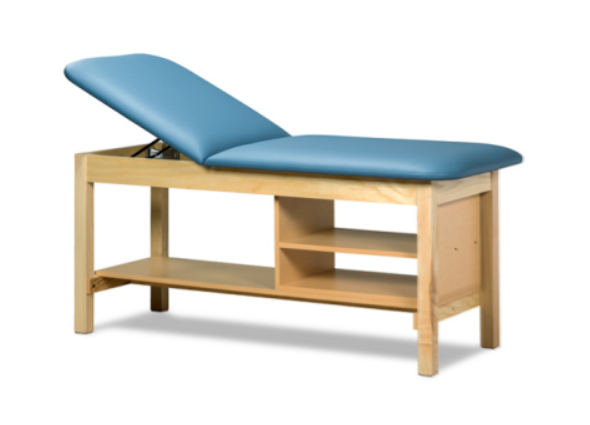 Clinton Classic Series Treatment Table with Shelving