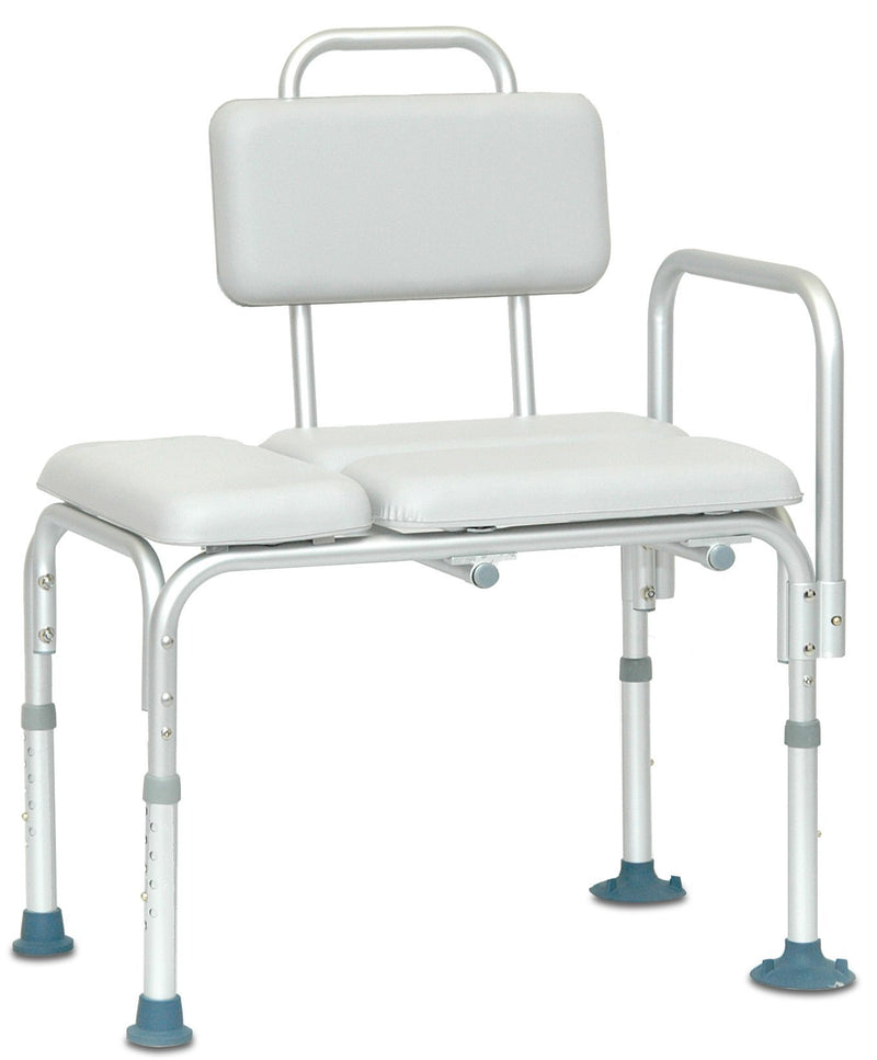 Padded Transfer Bench, 300lb Weight Capacity - US MED REHAB