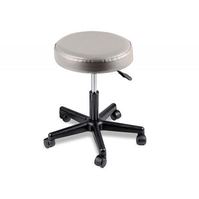 Pneumatic Upholstered Mobile Stool