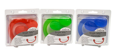 CanDo Jelly Expander Single Exerciser - 3-piece set