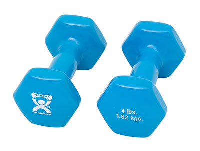 CanDo Vinyl Coated Dumbbell, Pair