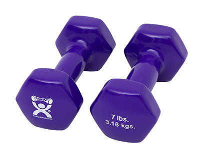 CanDo Vinyl Coated Dumbbell, Pair