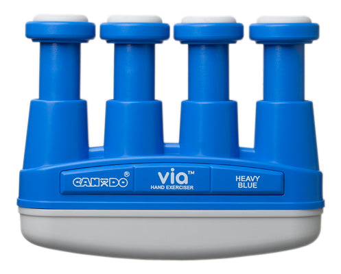 CanDo Via hand exerciser - Blue, heavy - Finger ( 5.5 lb) / Hand (22.0 lb)