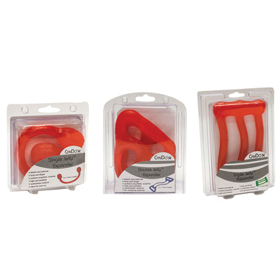 CanDo Jelly Expander Single, Double and Triple Exerciser Kit