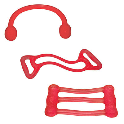 CanDo Jelly Expander Single, Double and Triple Exerciser Kit