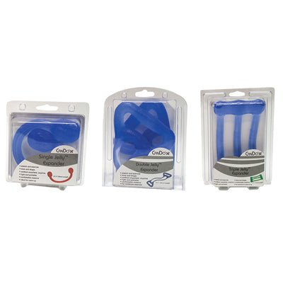 CanDo Jelly Expander Single, Double and Triple Exerciser Kit