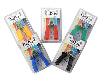 CanDo Ergonomic Hand Grip, 5  Pair Set