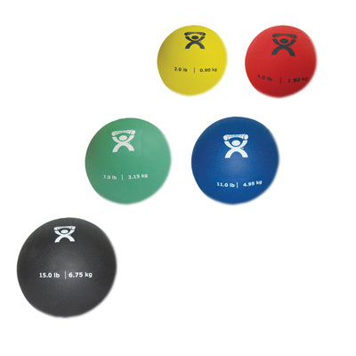 CanDo, Soft and Pliable Medicine Ball, 5-Piece Set