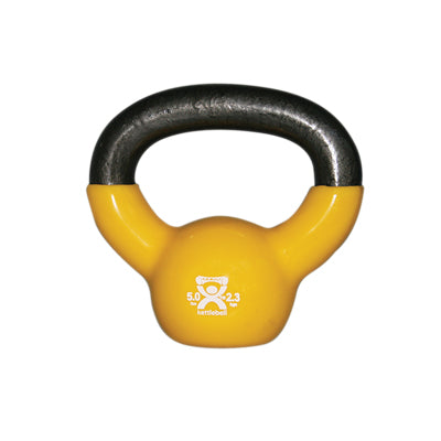 CanDo vinyl-coated kettlebell - 5-piece set