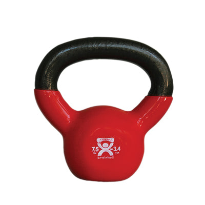 CanDo vinyl-coated kettlebell