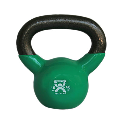 CanDo vinyl-coated kettlebell