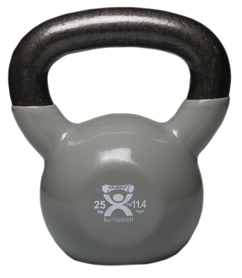 CanDo vinyl-coated kettlebell