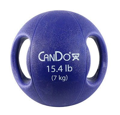 CanDo, Molded Dual Handle Medicine Ball, 5-piece set