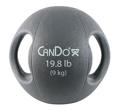 CanDo, Molded Dual Handle Medicine Ball