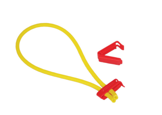 CanDo Exercise Tubing Klip, small (for tan-red CanDo Exercise Tubing)