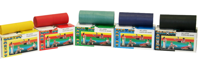 CanDo Latex Free 6 Yard Exercise Band Roll