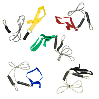 CanDo exercise bungee cord with attachments, 4&