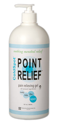 Point Relief ColdSpot Lotion - Gel Pump - 32 oz