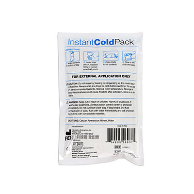 Relief Pak Instant cold compress, small 4" x 6" - Case of 12