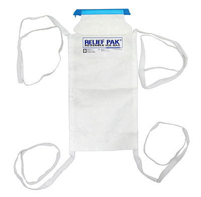 Relief Pak Insulated Ice Bag - Tie Strings Case of 10