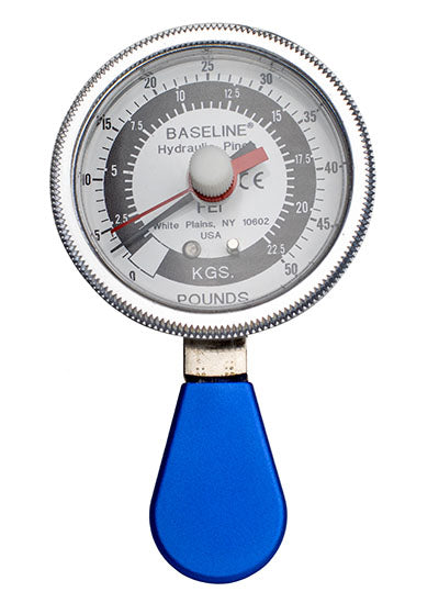 Baseline Pinch Gauge - Hydraulic - Standard 50 lb Capacity - Reverse Facing Gauge