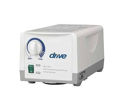 Med-Aire variable pressure alternating pressure pump w/end-flap pad