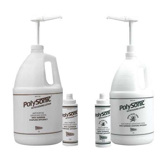 Polysonic Ultrasound Lotion Bottle