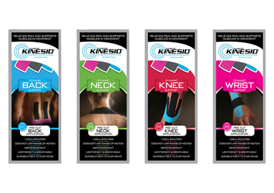 Kinesio Tape Pre-Cuts Starter Set, 10/case