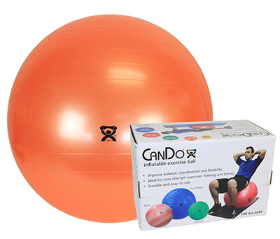 CanDo Inflatable Exercise Ball - Retail Box