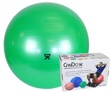 CanDo Inflatable Exercise Ball - Retail Box